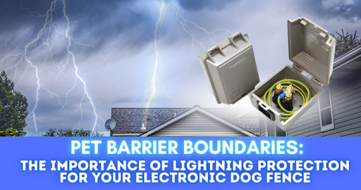 Pet Barrier Boundaries: The Importance of Lightning Protection for Your Radio Dog Fence