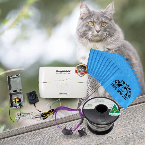 Pet Barrier FM1200 Cat Fence System for Big Property